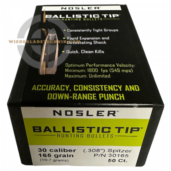 Nosler Balistic Tip 30165